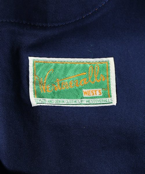 WESTOVERALLS（ウエストオーバーオールズ）の「WESTOVERALLS/ ウェストオーバーオールズ： 801S＃（デニムパンツ・メンズ・ブラック/コバルトブルー・34/32/30/28）」の13枚目の写真