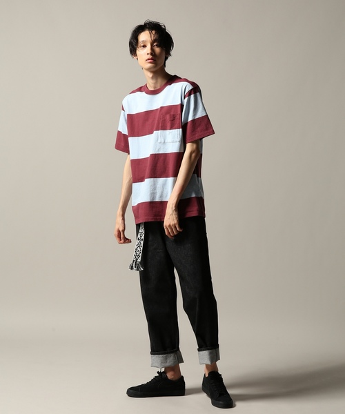 WESTOVERALLS（ウエストオーバーオールズ）の「WESTOVERALLS/ ウェストオーバーオールズ： 801S＃（デニムパンツ・メンズ・ブラック/コバルトブルー・34/32/30/28）」の17枚目の写真