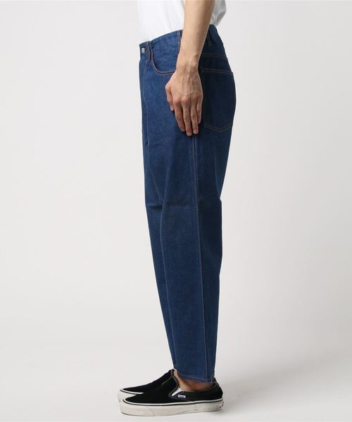 WESTOVERALLS（ウエストオーバーオールズ）の「WESTOVERALLS/ ウェストオーバーオールズ： 801S＃（デニムパンツ・メンズ・ブラック/コバルトブルー・34/32/30/28）」の3枚目の写真
