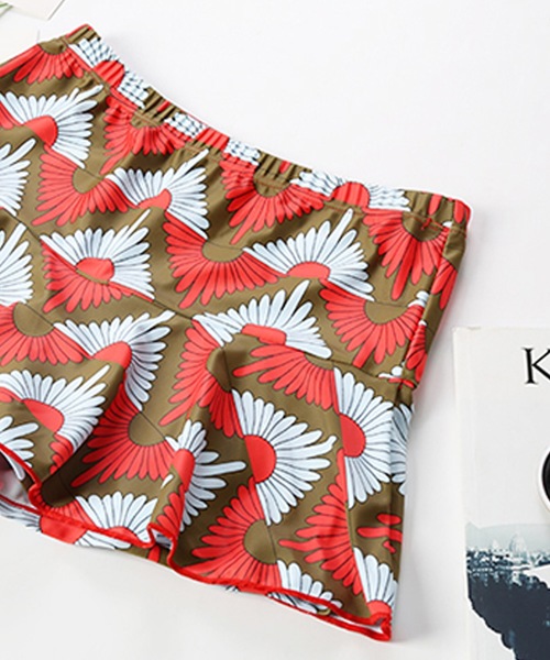 TeddyShop（テディショップ）の「体型カバー水着 レディース ハイネックレースビキニ ハイウエストスカート 2点セット（水着・レディース・ホワイト/ブラック/ピンク/イエロー/ホワイト系その他/ピンク系その他/ネイビー/ブラック×ブラック/ホワイト×グリーン/ブラック×レッド/ホワイト×ブルー/ワイン/ブラック×ブルー/ブラック系その他2/ホワイト系その他2/ホワイト×ブラック/ベビーピンク/ホワイト系その他3/ブラック系その他/ブラックミックス・M/L/XL）」の22枚目の写真