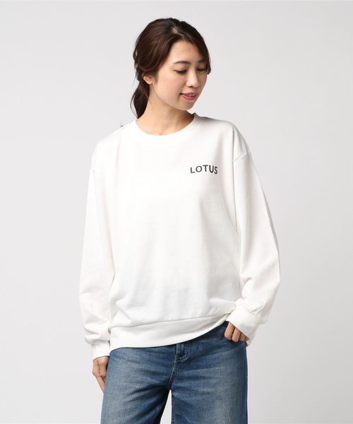 VENCEEXCHANGE（ヴァンスエクスチェンジ）の「プリントロゴプルオーバー（パーカー・レディース・グレー/オフホワイト・M）」の7枚目の写真