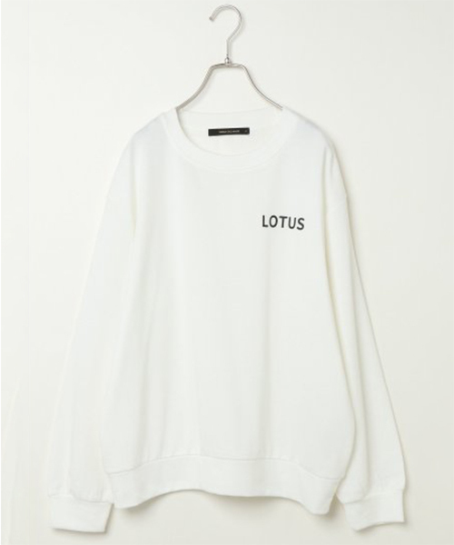 VENCEEXCHANGE（ヴァンスエクスチェンジ）の「プリントロゴプルオーバー（パーカー・レディース・グレー/オフホワイト・M）」の8枚目の写真