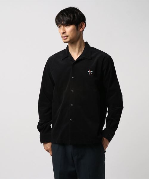 The Endless Summer(エンドレスサマー)の「TES CALIFORNIA CREW CORDUROY SHIRT(シャツ/ブラウス)」|ブラック
