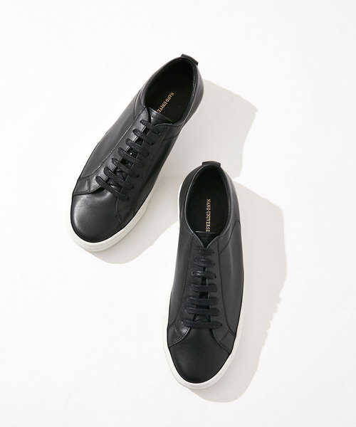 NANO universe(ナノユニバース)の「別注スタンダードコートトレーナー(スニーカー・メンズ・ホワイト/ブラック/ネイビー・40/41/42/43)」の3枚目の写真