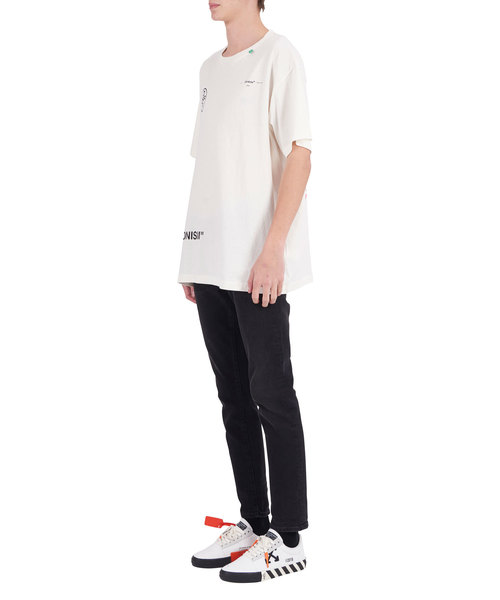 off white（オフホワイト）の「Off-White “STENCIL”ショートスリーブTシャツ（Tシャツ/カットソー・メンズ・ホワイト・SMALL）」の4枚目の写真