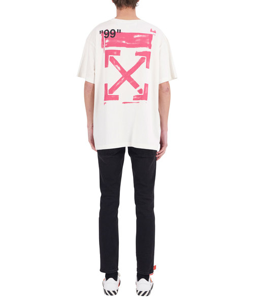 off white（オフホワイト）の「Off-White “STENCIL”ショートスリーブTシャツ（Tシャツ/カットソー・メンズ・ホワイト・SMALL）」の8枚目の写真