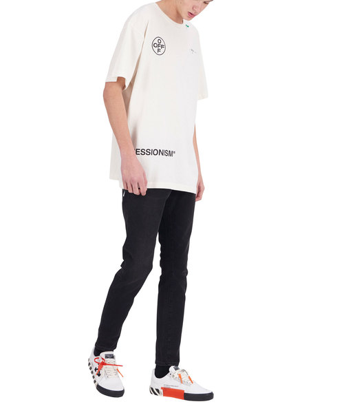 off white（オフホワイト）の「Off-White “STENCIL”ショートスリーブTシャツ（Tシャツ/カットソー・メンズ・ホワイト・SMALL）」の2枚目の写真