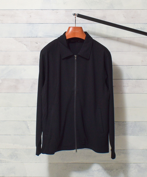 Bling Leads(ブリングリーズ)の「【Bl】ポンチ素材 ジップ・コーチジャケット(ブルゾン・メンズ・ブラック系その他/ブラウン系その他/ベージュ系その他/ブラック系その他2/ブラウン系その他2/ベージュ系その他2・MEDIUM/LARGE/X-LARGE)」の15枚目の写真