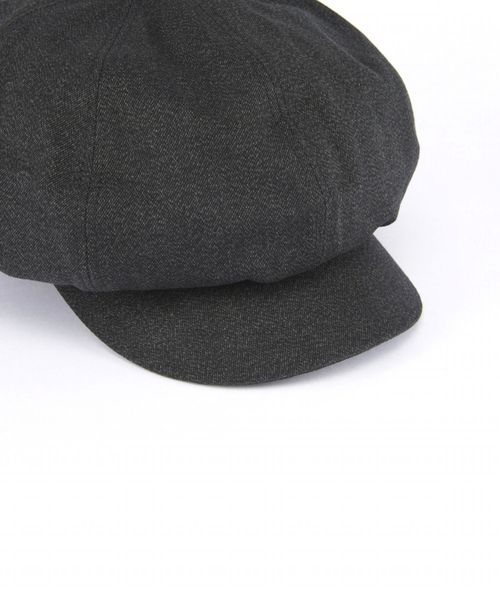 CPH（シーピーエイチ）の「CPH/シーピーエイチ/CLASSIC HEATHER TWILL CASQUETTE/クラシック ヘザーツイル キャスケット/521HE（キャスケット・メンズ・ブラック・FREE）」の8枚目の写真