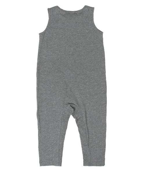 quoti use fith（クゥオティ　ユース　フィス）の「天竺 ノースリーブ プレイスーツ（ロンパース・キッズ・グリーン/グレー/チャコールグレー/ブルー/ピンク・80/90/70）」の9枚目の写真