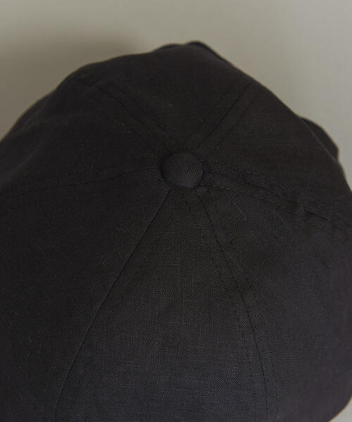 BEAUTY&YOUTH UNITED ARROWS（ビューティーアンドユースユナイテッドアローズ）の「BY リネン 6パネル キャップ（キャップ・メンズ・ダークブラウン/ブラック/ナチュラル/ネイビー・FREE）」の11枚目の写真