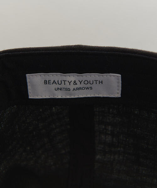 BEAUTY&YOUTH UNITED ARROWS（ビューティーアンドユースユナイテッドアローズ）の「BY リネン 6パネル キャップ（キャップ・メンズ・ダークブラウン/ブラック/ナチュラル/ネイビー・FREE）」の13枚目の写真