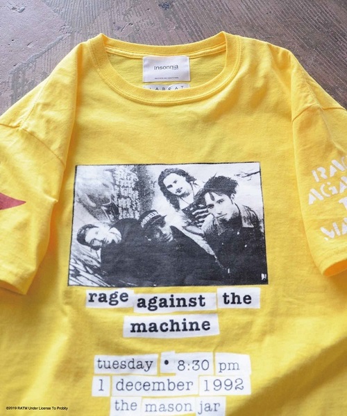 LABRAT(ラブラット)の「LABRAT×Insonnia×Rage Against The Machine "Multi" tee(Tシャツ/カットソー・メンズ・ホワイト/ブラック/レッド/イエロー・SMALL/MEDIUM/LARGE/X-LARGE)」の5枚目の写真
