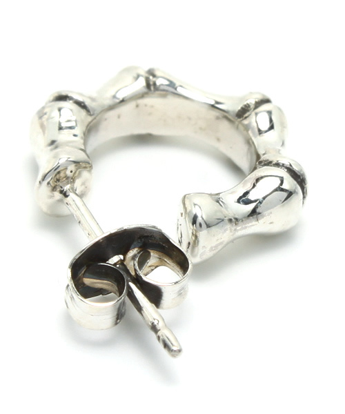 VIVIFY（ビビファイ）の「ピアス/バンブー（ピアス（片耳用）・メンズ・シルバー・FREE）」の2枚目の写真