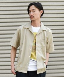 SHIPS | SU: コットン/レーヨン オープンカラー シャツ(シャツ/ブラウス)