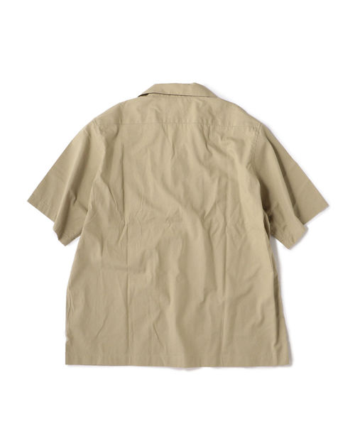 SHIPS（シップス）の「SU: コットン/レーヨン オープンカラー シャツ（シャツ/ブラウス・メンズ・ブラック/ベージュ/ネイビー/キャメル/ワイン・SMALL/MEDIUM/LARGE）」の15枚目の写真