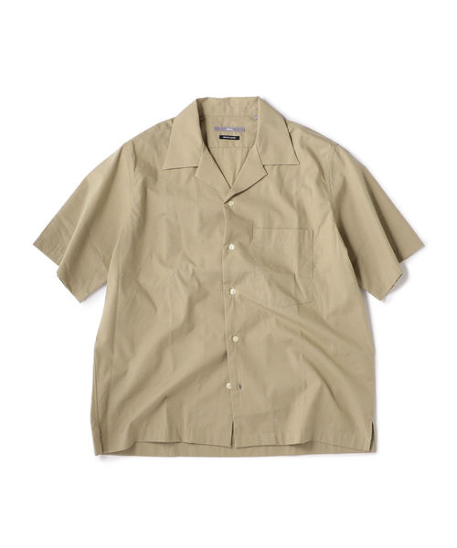 SHIPS（シップス）の「SU: コットン/レーヨン オープンカラー シャツ（シャツ/ブラウス・メンズ・ブラック/ベージュ/ネイビー/キャメル/ワイン・SMALL/MEDIUM/LARGE）」の20枚目の写真