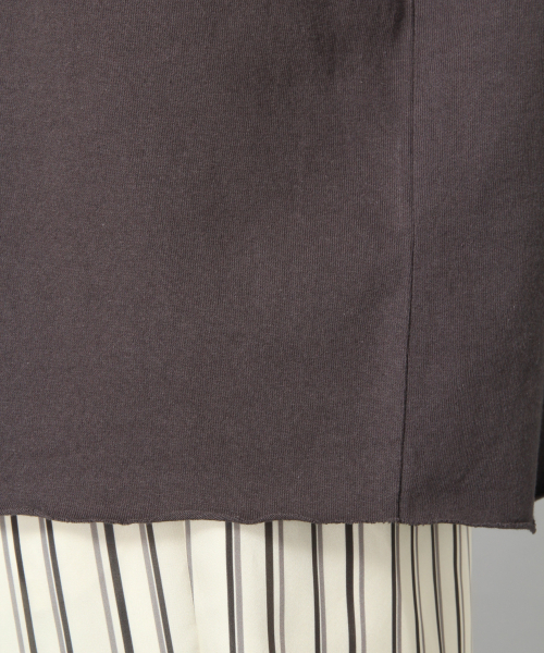 LOWRYS FARM(ローリーズファーム)の「CITYロゴTEE 839983(Tシャツ/カットソー・レディース・ホワイト系その他/ホワイト系その他2/チャコールグレー・FREE)」の9枚目の写真