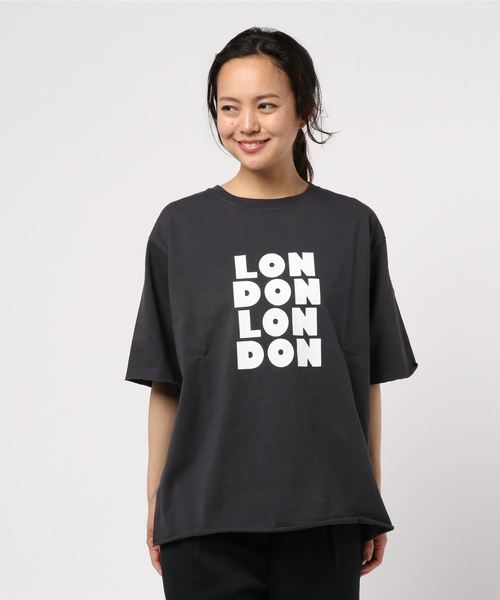 LOWRYS FARM(ローリーズファーム)の「CITYロゴTEE 839983(Tシャツ/カットソー・レディース・ホワイト系その他/ホワイト系その他2/チャコールグレー・FREE)」の18枚目の写真