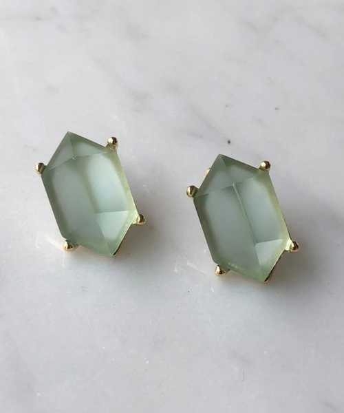 dictionary（ディクショナリー）の「【dictionary / ディクショナリー】 デザイン アンティーク ピアス（ピアス（両耳用）・レディース・ブラック/ライトホワイト/ベージュ/ネイビー/ブラウン/イエロー/オレンジ/グリーン/ライトグリーン/ライトブラウン/クリアブラック/クリアブルー/ワインレッド/クリアイエロー/ブラック系その他/ライトピンク/ダークネイビー・FREE）」の12枚目の写真