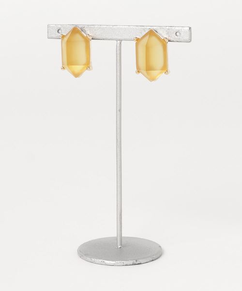 dictionary（ディクショナリー）の「【dictionary / ディクショナリー】 デザイン アンティーク ピアス（ピアス（両耳用）・レディース・ブラック/ライトホワイト/ベージュ/ネイビー/ブラウン/イエロー/オレンジ/グリーン/ライトグリーン/ライトブラウン/クリアブラック/クリアブルー/ワインレッド/クリアイエロー/ブラック系その他/ライトピンク/ダークネイビー・FREE）」の21枚目の写真