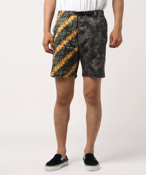 SEAGREEN(シーグリーン)の「SEAGREEN(シーグリーン) カットソーアシンメトリーショートパンツ(その他パンツ・メンズ・ブラウン/オレンジ/ダークブラウン・2/1/3/4)」の2枚目の写真