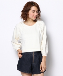 OUTLET | 【who's who Chico】ZIPスウェットプルオーバー(ニット/セーター)