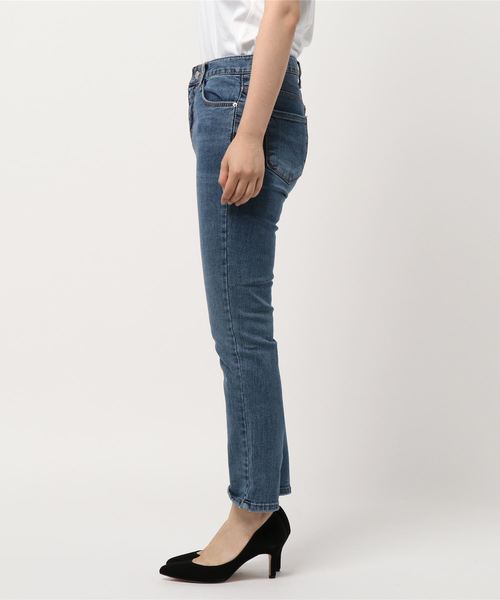 fifth（フィフス）の「【Korea Select】 ストレッチアンクルデニムパンツ/Bambi（デニムパンツ・レディース・ブルー・SMALL/MEDIUM/LARGE）」の2枚目の写真