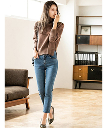 fifth | 【Korea Select】 ストレッチアンクルデニムパンツ/Bambi(デニムパンツ)