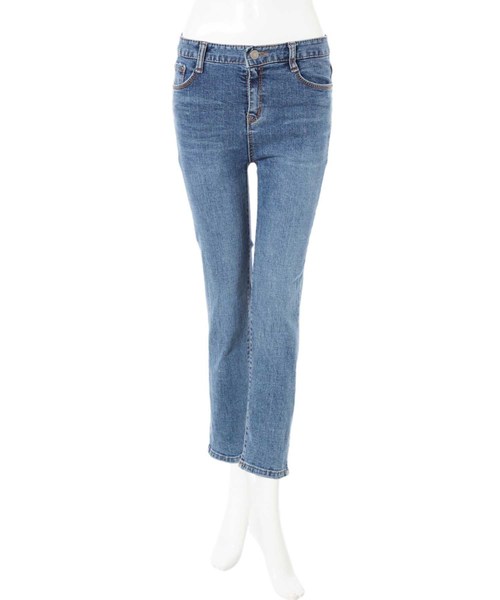 fifth（フィフス）の「【Korea Select】 ストレッチアンクルデニムパンツ/Bambi（デニムパンツ・レディース・ブルー・SMALL/MEDIUM/LARGE）」の4枚目の写真