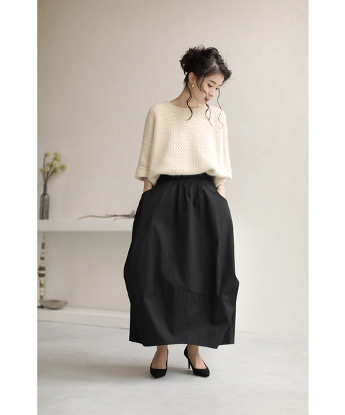 【MARC CAIN】タイトスカート ブラック　シンプル　オフィス　セレモニー タイトスカート(ロング丈) AS2344 (ボンオフィス)｜会社の制服