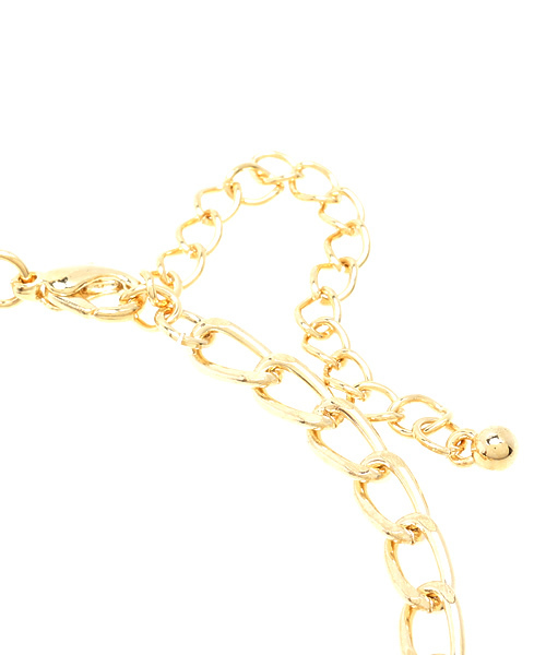 mystic（ミスティック）の「パール×スタッズネックレス（ネックレス・レディース・ゴールド/シルバー・ﾌﾘ-）」の4枚目の写真