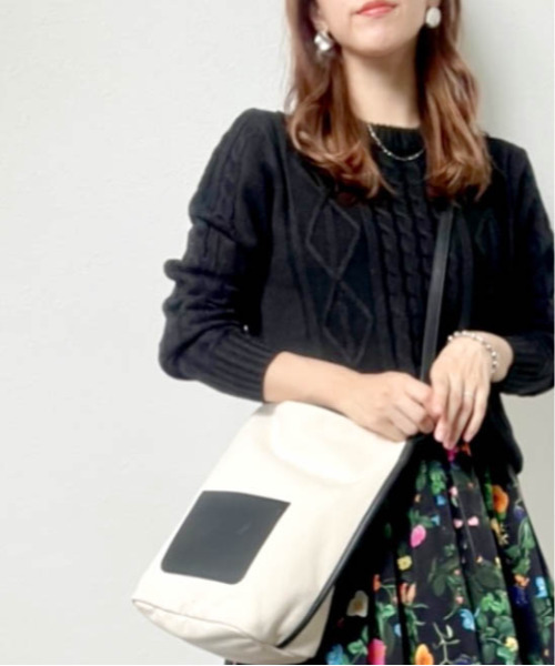 Anytime Songs（エニータイムソングス）の「アラン編みセーター（ニット/セーター・メンズ・ワインレッド/キナリ/グレー/ブルー/ブラック/ネイビー/ブラック系その他/ホワイト×ブラック/ベージュ・MEDIUM/LARGE/X-LARGE）」の20枚目の写真