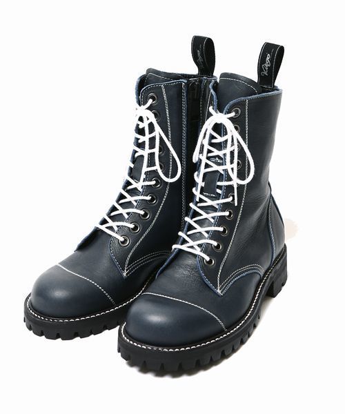 VIRGOwearworks(ヴァルゴウェアワークス)の「MILITARIA SPECIAL LEATHER BOOTS(ブーツ・メンズ・ブラック/ブラウン/ブルー/ブルー系その他/レッド・28cm/27cm/26cm/23.5cm)」の3枚目の写真