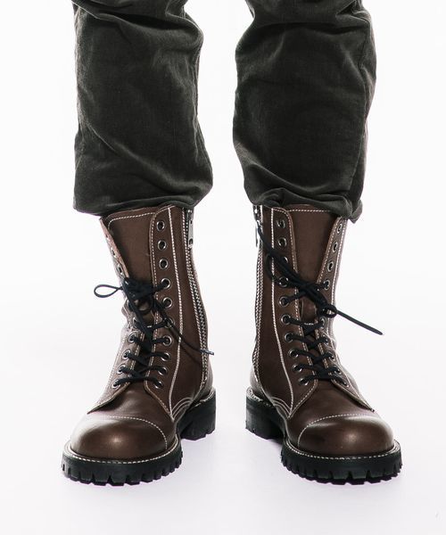 VIRGOwearworks(ヴァルゴウェアワークス)の「MILITARIA SPECIAL LEATHER BOOTS(ブーツ・メンズ・ブラック/ブラウン/ブルー/ブルー系その他/レッド・28cm/27cm/26cm/23.5cm)」の14枚目の写真