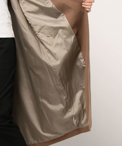 rps（アールピーエス）の「エコメルトンチェスターコート（チェスターコート・レディース・ベージュ/ブラウン/ピンク/ベージュ系その他・M）」の15枚目の写真