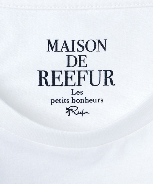 MAISON DE REEFUR(メゾンドリーファー)の「STRIPE STUDIO Tシャツ(Tシャツ/カットソー・レディース・ホワイト/ブラック・38)」の6枚目の写真