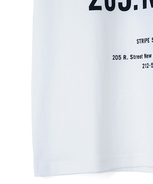 MAISON DE REEFUR(メゾンドリーファー)の「STRIPE STUDIO Tシャツ(Tシャツ/カットソー・レディース・ホワイト/ブラック・38)」の16枚目の写真