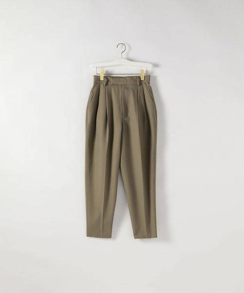 Steven Alan（スティーブンアラン）の「＜Steven Alan＞FRONT TUCK TAPERED PANTS/パンツ（その他パンツ・レディース・ターコイズブルー/オリーブ・MEDIUM/SMALL/LARGE）」の6枚目の写真