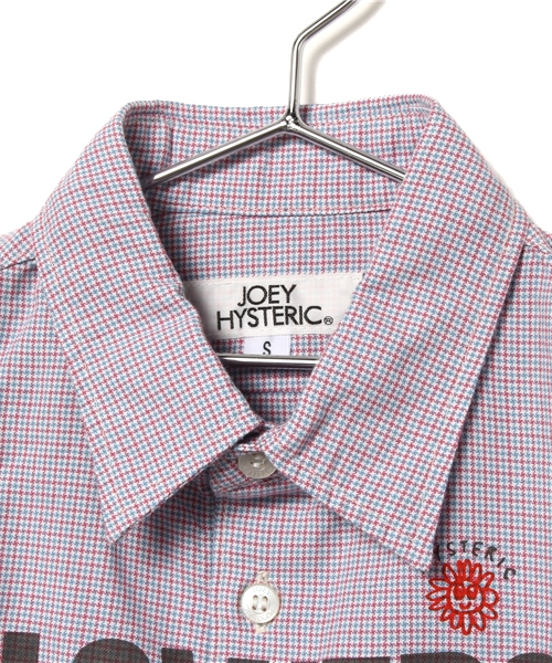 JOEY HYSTERIC(ジョーイヒステリック)の「FLOWERS pt 長袖レギュラーSH(シャツ/ブラウス・キッズ・ホワイト/その他2・SMALL/MEDIUM)」の4枚目の写真