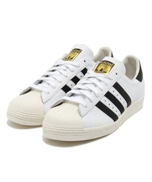 BEAMS（ビームス）の「adidas / スーパースター80s（SS 80s）（スニーカー・メンズ・ホワイト/ブラック・28.0cm/28.5cm/27.0cm/26.0cm/26.5cm/27.5cm）」の2枚目の写真