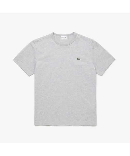 LACOSTE(ラコステ)の「スリムフィット クロコエンブレムクルーネックTシャツ (半袖)(Tシャツ/カットソー・メンズ・ホワイト/ブラック/ネイビー/グレー・1/2/4/6/3/5)」の9枚目の写真