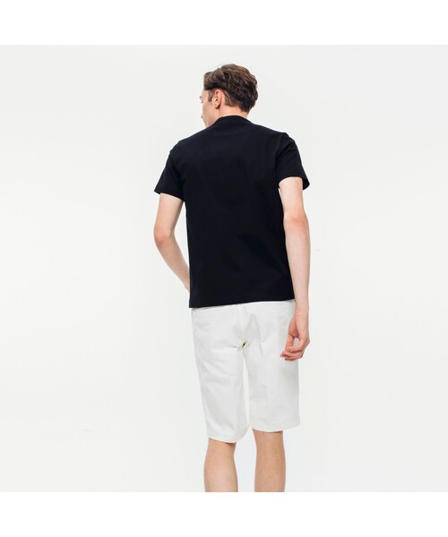 LACOSTE(ラコステ)の「スリムフィット クロコエンブレムクルーネックTシャツ (半袖)(Tシャツ/カットソー・メンズ・ホワイト/ブラック/ネイビー/グレー・1/2/4/6/3/5)」の16枚目の写真