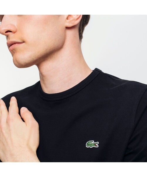 LACOSTE(ラコステ)の「スリムフィット クロコエンブレムクルーネックTシャツ (半袖)(Tシャツ/カットソー・メンズ・ホワイト/ブラック/ネイビー/グレー・1/2/4/6/3/5)」の15枚目の写真