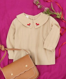 OSYAREVO（オシャレボ）の「【キッズ】FOX刺繍トップス（シャツ/ブラウス）」