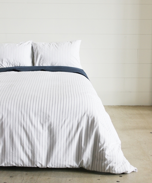 journal standard Furniture （ジャーナルスタンダードファニチャー）の「DUVET COVER Q  STRIPE 掛け布団カバー（寝具・レディース・その他・FREE）」の6枚目の写真