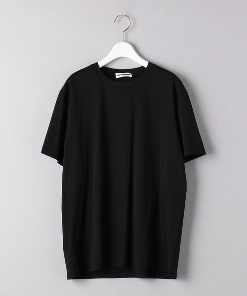 JIL SANDER（ジルサンダー）の「＜JIL SANDER　（ジル サンダー）＞Tシャツ ■■■（Tシャツ/カットソー・レディース・ブラック/オフホワイト・MEDIUM/SMALL）」の2枚目の写真