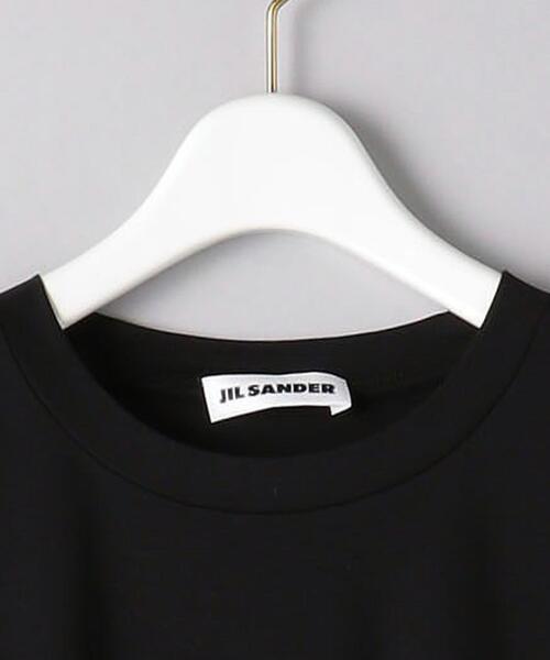 JIL SANDER（ジルサンダー）の「＜JIL SANDER　（ジル サンダー）＞Tシャツ ■■■（Tシャツ/カットソー・レディース・ブラック/オフホワイト・MEDIUM/SMALL）」の4枚目の写真