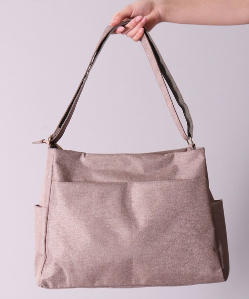 anello（アネロ）の「(LF)【anello】多収納 10ポケット ショルダーバッグ（ショルダーバッグ・レディース・ブラック/ベージュ/グレー/ダークブルー・FREE）」の17枚目の写真