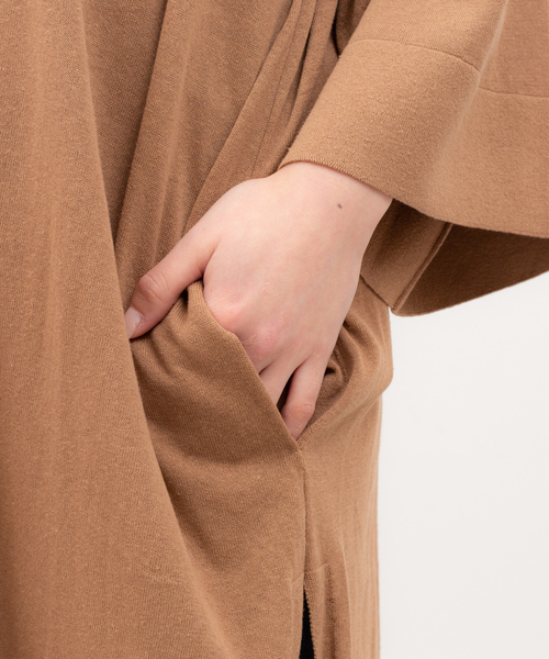 COCUCA（コキュカ）の「【COCUCA】リネン混ロングガウン（カーディガン  